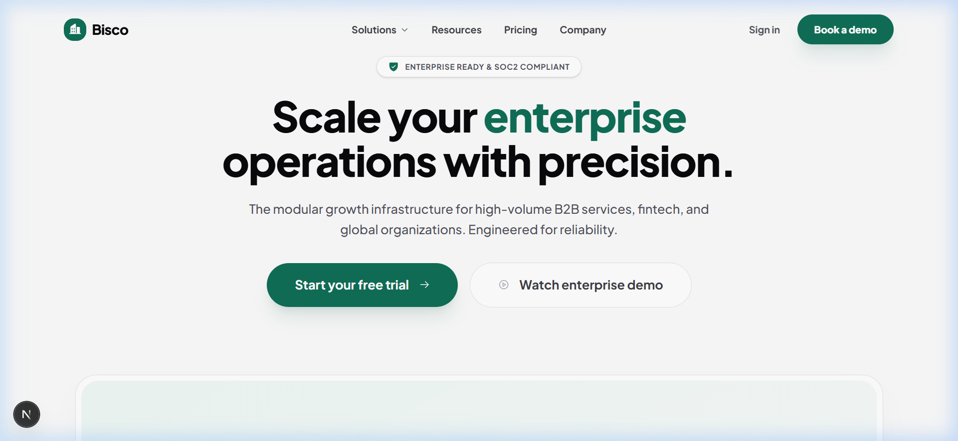 Corporate B2B Enterprise SaaS